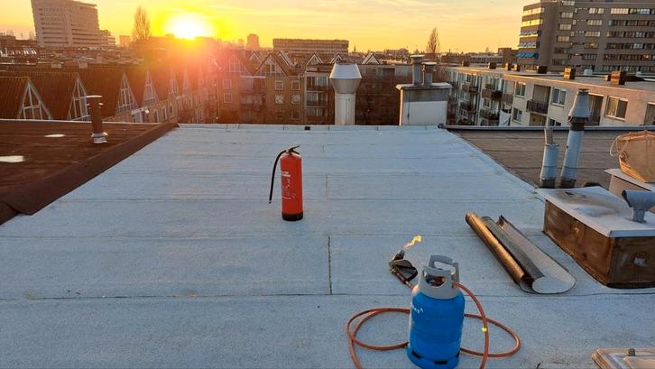 Dakleer - Ideaal voor platte daken, Doe-het-zelf en Verbouw, Dakpannen en Dakbedekking, Nieuw, Dakleer, Overige materialen, Zwart