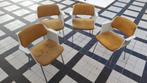Gispen Cordemeyer stoelen, Huis en Inrichting, Ophalen, Gebruikt, Vier, Retro