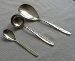 Gero Zilmeta groentelepel, juslepel en jamlepel, Verzenden, Gebruikt, Rvs of Chroom, Los bestek