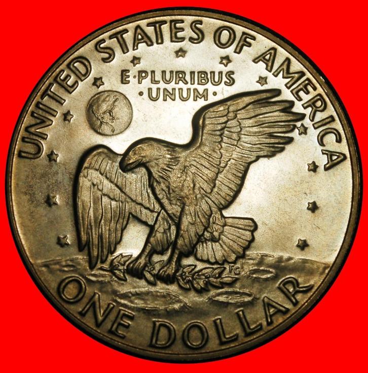 Ⰿ LUNAR DOLLAR (1971-1999): USA 1 DOLLAR 1974S PROOF OLD "S", Postzegels en Munten, Munten | Amerika, Losse munt, Noord-Amerika