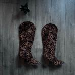 Leopard Hoge Laarzen - Maat 41, Kleding | Dames, Schoenen, Ophalen of Verzenden, Zo goed als nieuw, Bruin, Hoge laarzen