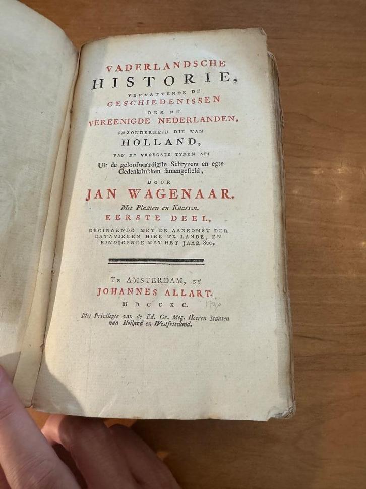 21-delige Vaderlandsche Historie vervattende de Gesch, Antiek en Kunst, Antiek | Boeken en Bijbels, Ophalen