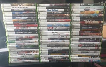 Grote XBOX 360 Games Collectie met top titels beschikbaar voor biedingen