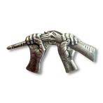 Gebroken geweertje | pacifisme speldje, Verzamelen, Militaria | Tweede Wereldoorlog, G, Ophalen of Verzenden, H, H