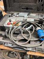 Euroboor magneetboor machine, Doe-het-zelf en Verbouw, Ophalen, Zo goed als nieuw, Kolomboormachine