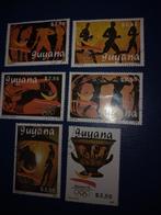 guyana, Verzenden, Gestempeld, Sport