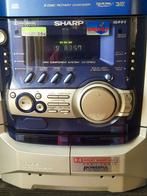 Sharp mini component system..met 3 disc speler 120 watt, Ophalen, Zo goed als nieuw