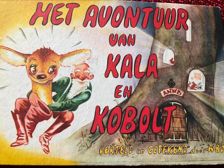 Vintage kinderboek ANWB 1950, Antiek en Kunst, Antiek | Boeken en Bijbels, Ophalen of Verzenden