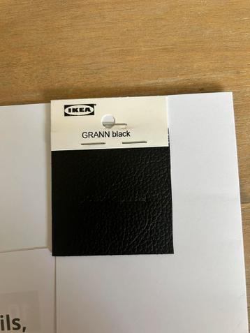 Lederen bank en fauteul Ikea Landskrona. - afbeelding 4
