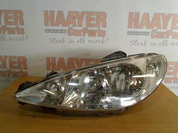 Koplamp Links Peugeot 206 (2A/C/H/J/S) (2003-10/2008-02) beschikbaar voor biedingen