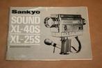 Originele Handleiding Sankyo Sound XL-40S XL-25S, N.v.t., N.v.t., Ophalen of Verzenden, N.v.t.