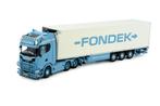 Tekno scania Fondek, Hobby en Vrije tijd, Modelauto's | 1:50, Info@gejomodels.nl, Nieuw, Cbw, Tekno