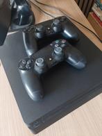 Ps4 slim 500 gb, Ophalen, Met 2 controllers, Slim, 500 GB
