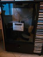 Stereomeubel met lade, Computers en Software, Serverkasten, Ophalen, Gebruikt, Glas