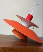 Louis Poulsen geïnspireerde Deense Designer Hanglamp oranje, Ophalen, Zo goed als nieuw, Minder dan 50 cm