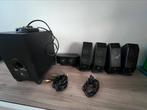Logitech X-540 5.1 Speakersysteem, Computers en Software, Pc speakers, Ophalen, Zo goed als nieuw, Audiokanaal 5.1, Logitec