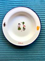 Emaille kinder papbordje ‘California’, Antiek en Kunst, Antiek | Emaille, Ophalen of Verzenden