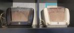 Twee oude bakeliet Philetta 50 radio's van Philips, Ophalen of Verzenden