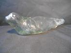 Vintage/ retro/ antieke glazen ZEEHOND fles/ limonadefles, Ophalen of Verzenden