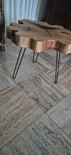 Acacia tafel, 50 tot 100 cm, Minder dan 50 cm, Rechthoekig, 50 tot 100 cm