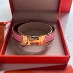 Armband Clic H Hèrmes, Sieraden, Tassen en Uiterlijk, Armbanden, Ophalen of Verzenden, Zo goed als nieuw, Roze