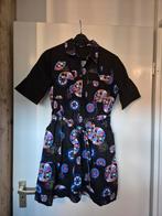 Desigual Jurk XL - Zwart met Kleurrijke Cirkels, Zwart, Maat 46/48 (XL) of groter, Ophalen of Verzenden, Zo goed als nieuw