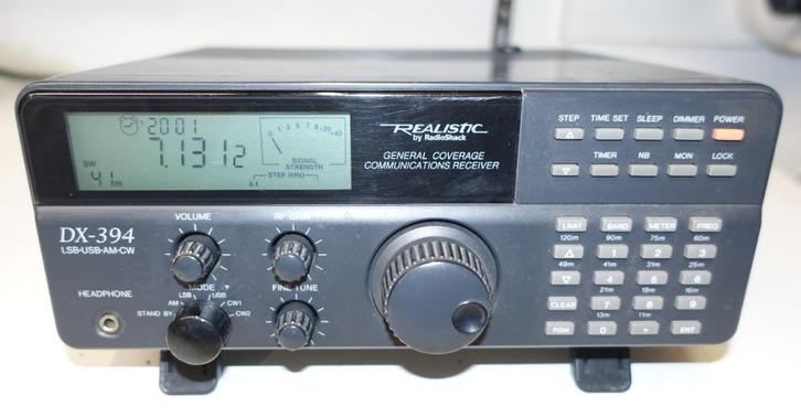 Realistic DX-394 communicatieontvanger 150 KHz - 30 MHz, Telecommunicatie, Zenders en Ontvangers, Gebruikt, Ontvanger, Ophalen of Verzenden