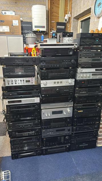 Mega Partij Audio - Versterkers & Receivers/etc 200 stuks beschikbaar voor biedingen