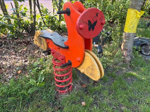 Springerige Wipkip, Kinderen en Baby's, Speelgoed | Buiten | Speeltoestellen, Gebruikt, Overige typen, Ophalen