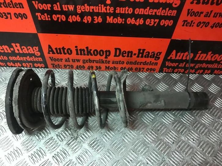 Peugeot 206 ('98-'09) 1.4/1.6 Veerpoot Schokbreker LV, Auto-onderdelen, Ophanging en Onderstel, Peugeot, Gebruikt, Ophalen of Verzenden