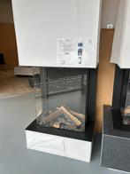 Gashaard faber 450/650 3 zijdig glas, Ophalen, Zo goed als nieuw, Inbouwhaard, Gashaard