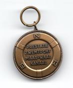 Medaille Prestatie Zwemtocht Maas-Waal Kanaal N.R.B., Ophalen of Verzenden, Overige materialen, Nederland