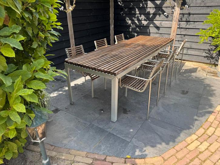 Extremis Extempore Tuinset Loungeset, Tuin en Terras, Tuinsets en Loungesets, Zo goed als nieuw, Stoel, Ophalen of Verzenden