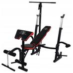 CHRISTOPEIT SPORT halterbank en Korte halter met halterschij, Ophalen, Nieuw, Fitnessbank