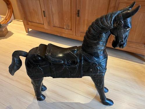 Antiek houten paard (Chinees?), Antiek en Kunst, Antiek | Woonaccessoires, Ophalen