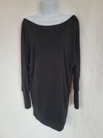 Gaaf lang zwart damesshirt mt M merk Zara Trafaluc, Maat 38/40 (M), ., Zwart, Ophalen of Verzenden