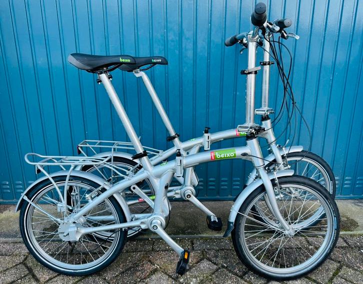 2x Beixo vouwfietsen 20 inch met cardan aandrijving, Fietsen en Brommers, Fietsen | Vouwfietsen, Zo goed als nieuw, 20 inch of meer