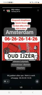 Pino oudijzer wij halen het gratis OP . 06 26 26 14 26, Ophalen of Verzenden