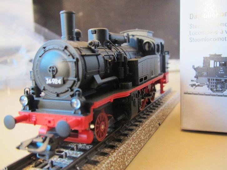 Märklin H0 36744 Nederlandse Lok 5906 uit BR 74 digitaal+OVP, Hobby en Vrije tijd, Modeltreinen | H0, Zo goed als nieuw, Locomotief