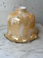Vintage Lampenkap uit Frankrijk, Huis en Inrichting, Lampen | Lampenkappen, Gebruikt, 25 tot 50 cm, Wit, Ophalen of Verzenden