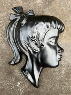 Jema Holland wandmasker meisjeshoofd, gemaakt in Nederland, Ophalen of Verzenden