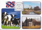Ongelopen Ansichtkaart Friesland ( B4040 ), Ophalen of Verzenden, Ongelopen, Friesland
