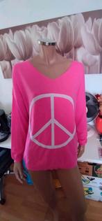 Leuke zachte fel roze trui Peace van PM Selected maat 44, Kleding | Dames, Truien en Vesten, Maat 42/44 (L), Ophalen of Verzenden