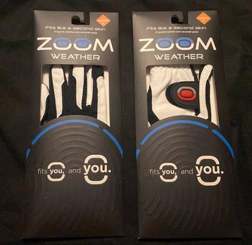 2 NIEUWE ZOOM WEATHER GOLFHANDSCHOENEN - JUNIOR / LH beschikbaar voor biedingen