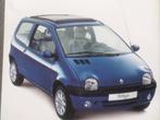 Renault Twingo Helios Brochure, Verzenden, Zo goed als nieuw, Renault