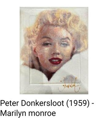 Peter donkersloot  " Marilyn Monroe "