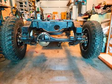 Landrover Series 3 Rover en Salisbury gereviseerde assen beschikbaar voor biedingen