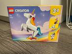 Lego creator nieuw eenhoorn 31140, Ophalen of Verzenden, Nieuw