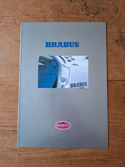 Bugatti EB 110 GT Brabus folder - 1994, Boeken, Auto's | Folders en Tijdschriften, Zo goed als nieuw, Overige merken, Ophalen of Verzenden