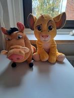 Simba en pumbaa Lion King Knuffels - Nieuwstaat!, Kinderen en Baby's, Speelgoed | Knuffels en Pluche, Ophalen of Verzenden, Zo goed als nieuw